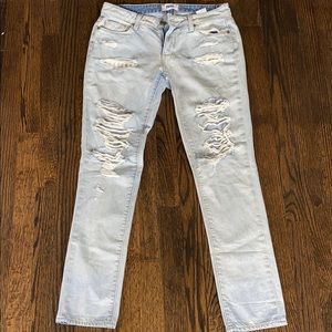 Never worn Paige Jimmy Jimmy Skinny blue jeans